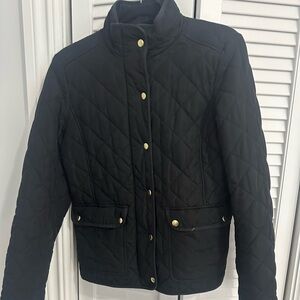 J crew quilted jacket - worn 3 times. Like new